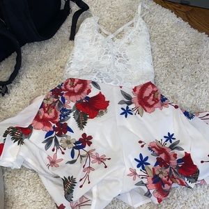 flower romper